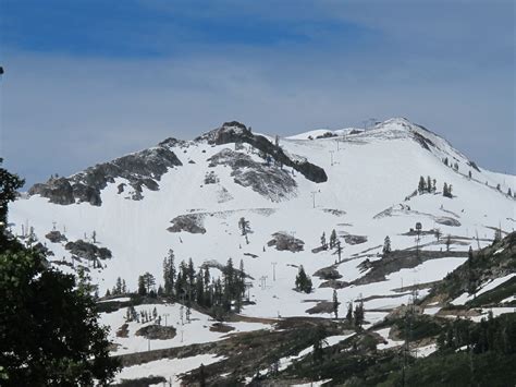 Snow In Tahoe In June