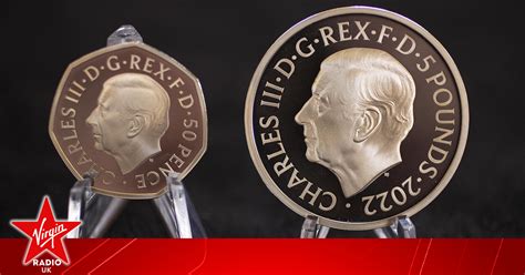 First Look At New Coins With King Charles Iiis Portrait Virgin Radio Uk