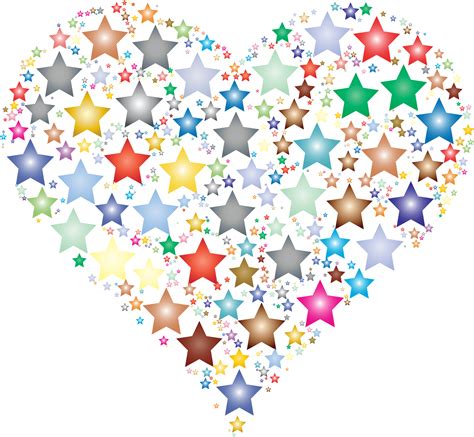 Heart Clipart Star Heart Star Transparent Free For Download On