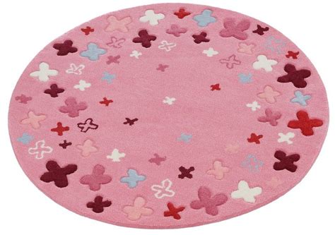 Runde teppiche für wohnzimmer kinderzimmer. Kinderteppich »Bloom Field«, Esprit, rund, Höhe 10 mm ...