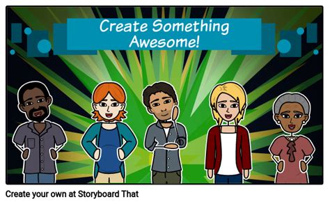 Create Something Awesome Storyboard O Anna Warfield