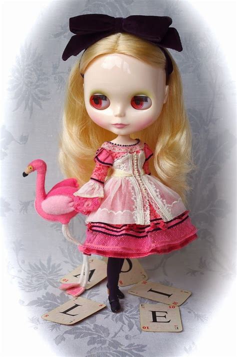 Blythe Doll Alice In Wonderland Pink Dress Alice In Wonderland Doll