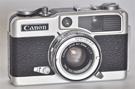 35mm Half Frame Film Camera Canon Demi Ee17 Personal Camera Classic Camera Vintage Cameras