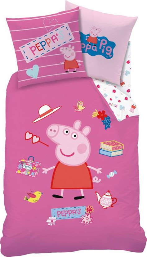 Köp Peppa Pig Stuff Duvet Single 140 X 200 Cm Pink