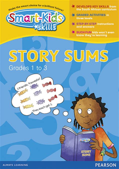 Do you want to practise your english grammar and learn new words? Smart-Kids Skills Story sums Grades 1-3 | Smartkids
