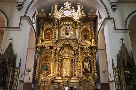 Conoce la Iglesia de San José reconocida por su famoso “Altar de Oro
