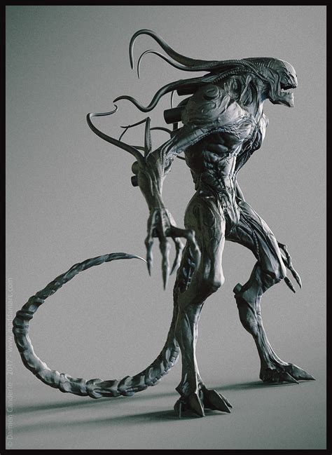 Monster Art Creepy Monster Fantasy Monster Monster Design Alien Concept Art Monster Concept