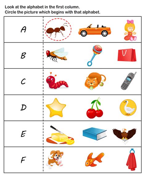 77 Esl Kindergarten Phonics Worksheets