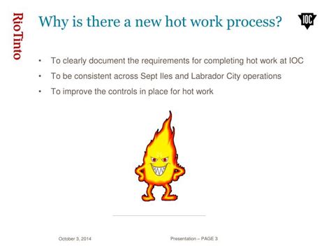 Ppt Hot Work Procedure And Permit Powerpoint Presentation Id5090354