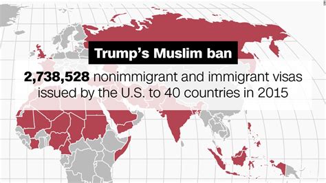 Donald Trumps Muslim Bans Implications In 5 Maps Cnnpolitics