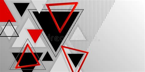 Abstract Background 3d Vector Illustration Geometric Shapes Triangles