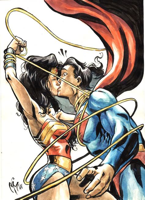 Super Surprise Superman Wonder Woman Superman X Wonder Woman Art