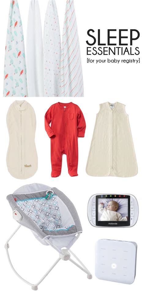 First Baby Registry Must Haves Sleep Essentials For Baby Lovely