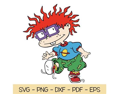 Chuckie And Reptar Svg Chuckie Finster Svg Rugrats Svg Png Dxf Eps The Best Porn Website