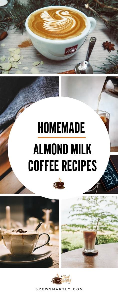 Almond Milk Coffee Recipes Ninja Coffee Bar Recipes Homemade Almond