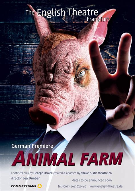 Animal Farm English Theatre Frankfurt