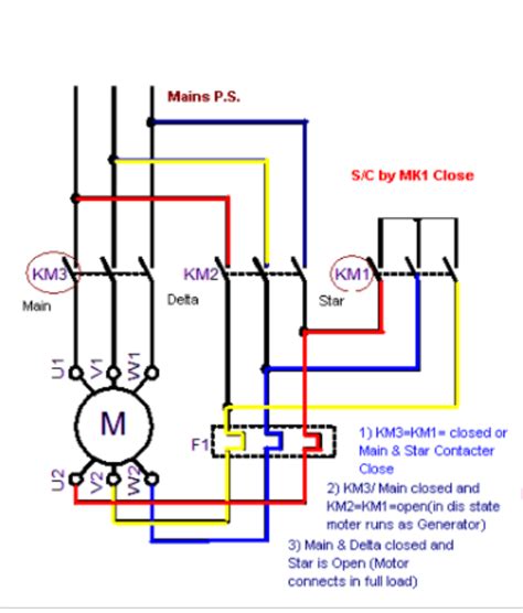 [diagram] wiring diagram 3 phase star delta starter mydiagram online