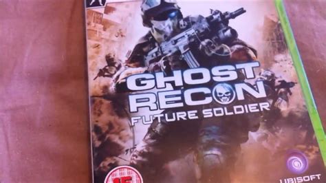 Ghost Recon Future Soldier Xbox 360 Unboxing Youtube