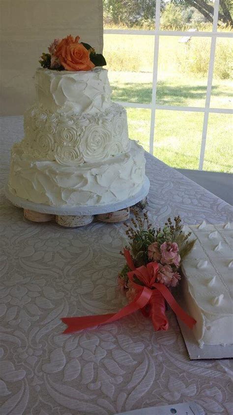 orange flower wedding cake wedding cakes minneapolis bakery farmington bakery