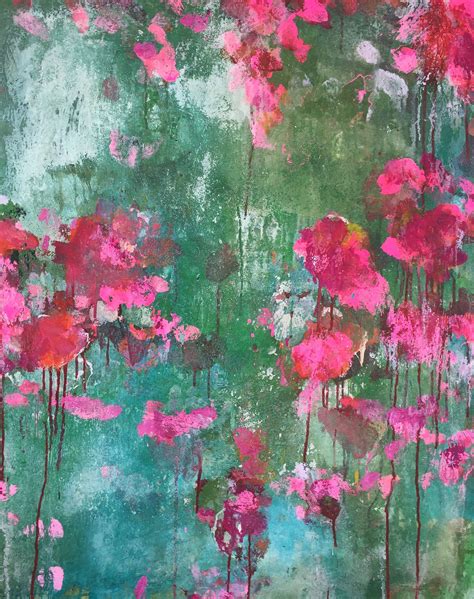 Abstract Art By Sonja Blaess X Fleurs Sauvages