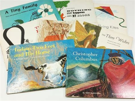 1960s Scholastic Book Collection Christopher Columbus A Tiny Etsy