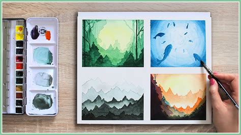 Make Your Watercolor Painting Look MAGICAL With These Easy Watercolor Techniques Ideas YouTube