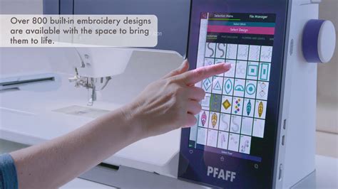 Most Expansive Tablet Like Screen Pfaff Creative Icon