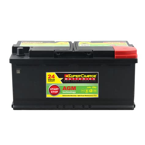 Supercharge Mf95hss Agm Ln6 950cca Battery Mighty Batteries