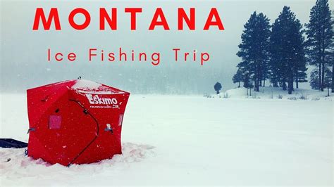 Find more fishing reports in montana. Fishing in a blizzard!! Salmon Lake Montana - YouTube