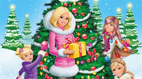 Barbie Christmas Wallpapers Top Free Barbie Christmas Backgrounds