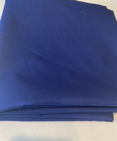 60 Wide Premium 100 Cotton Fabric By The Yard Navy Blue
