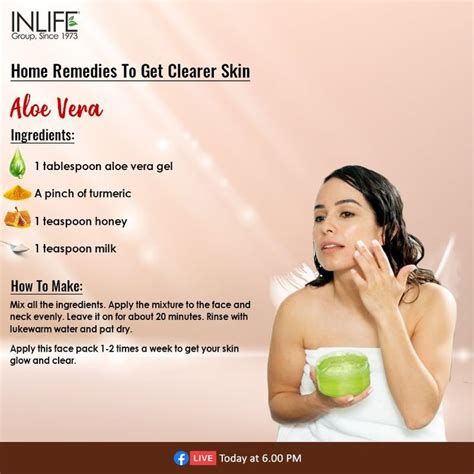 Home Remedies To Get Clearer Skin Home Remedies Clearer Skin Beauty