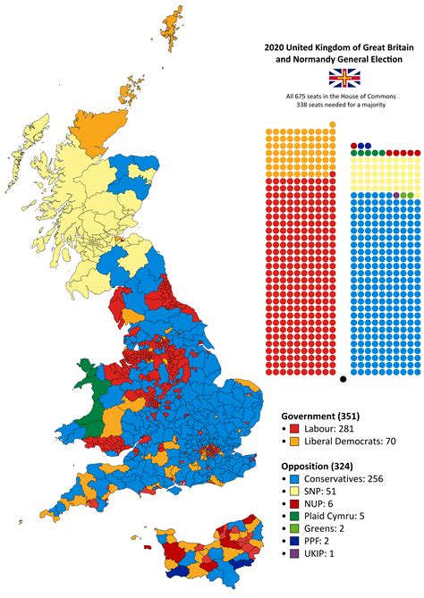 United Kingdom Of Great Britain And Normandy General Election 2020 R