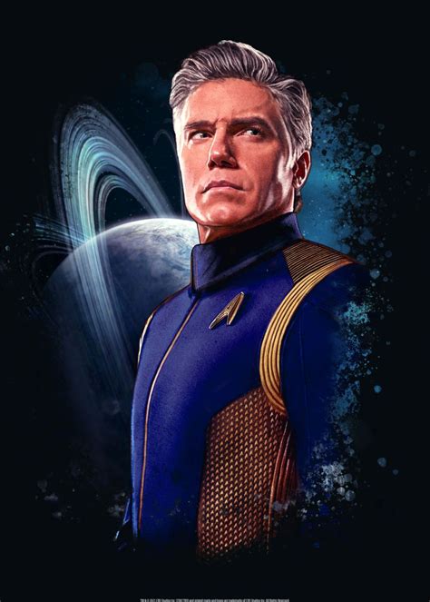 Christopher Pike Poster By Star Trek Displate