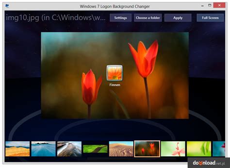 Windows 7 Logon Background Changer System Themes