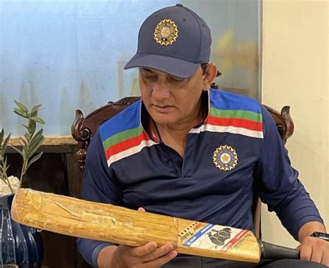 Mohammad Azharuddin Shares Picture Of The Bat With Which He Scored