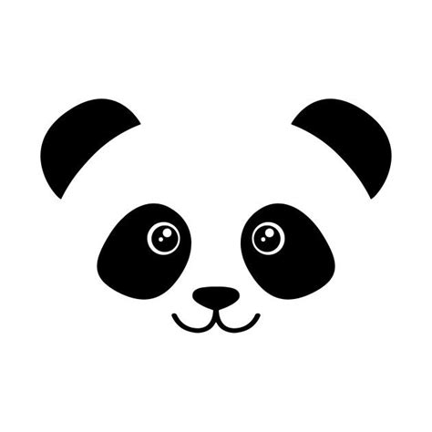 Cute Panda Face By Monokrom Cute Panda Drawing Panda Drawing Cute Panda