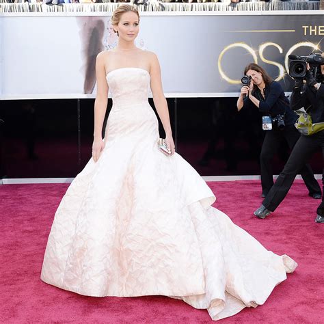 Jennifer Lawrence Oscar Dress 2013 Pictures Popsugar Fashion