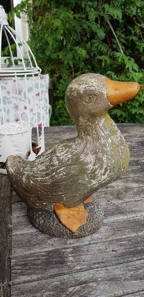 Vintage Duck Garden Stone Ornament In Watton Norfolk Gumtree