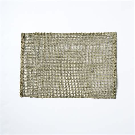 It not only can be used for some tableware, cups, plates and potted plant, but also it's big enough to be used as a play 6 pack woven placemats,round corn husk weave placemat braided rattan tablemats 11.8. Fishnet Woven Placemats (Set of 2) | West Elm