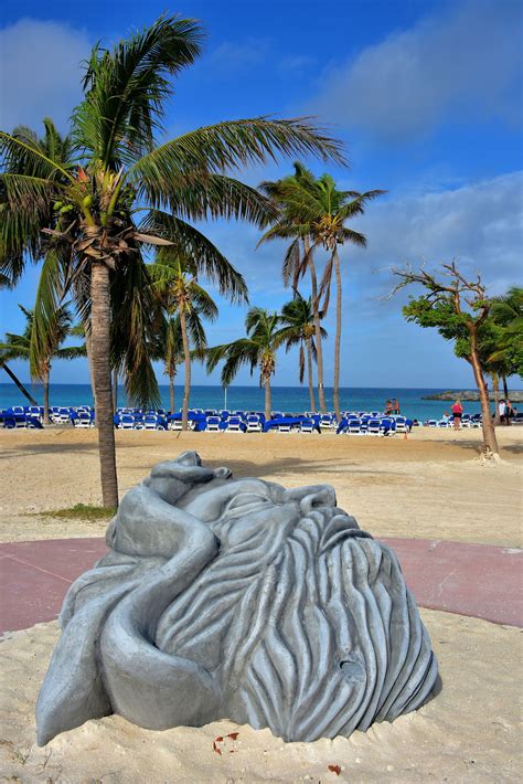 Poseidon Sculpture At Great Stirrup Cay Bahamas Encircle Photos