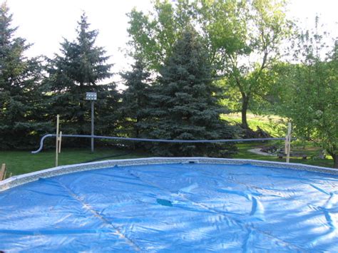 The auto pool reel is a fully automatic pool cover reel/roller system that uncovers and covers your swimming pool with your solar pool cover for inground pools. DIY Pool Cover Reel System Tips - General DIY Discussions ...