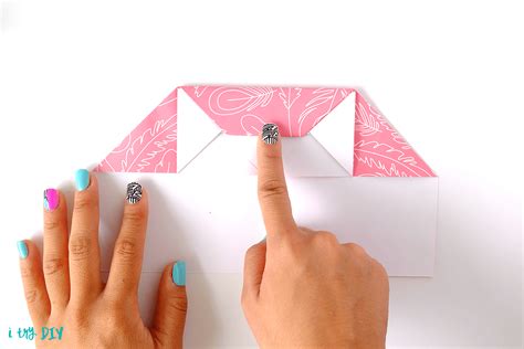 How To Fold A Letter Into Its Own Envelope I Try Diy