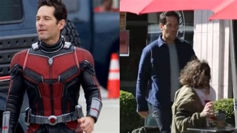 Leaked Footage From Ant Man 3 Set Shows Paul Rudd Grooving To Music Watch Hollywood