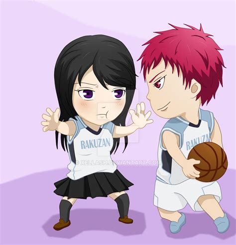 Akashi Seijuro And Yuna Knb Oc Chibi By Xellash On Deviantart