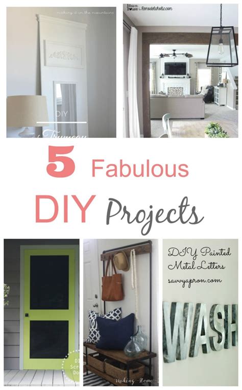 5 Diy Projects You Can Do In A Day