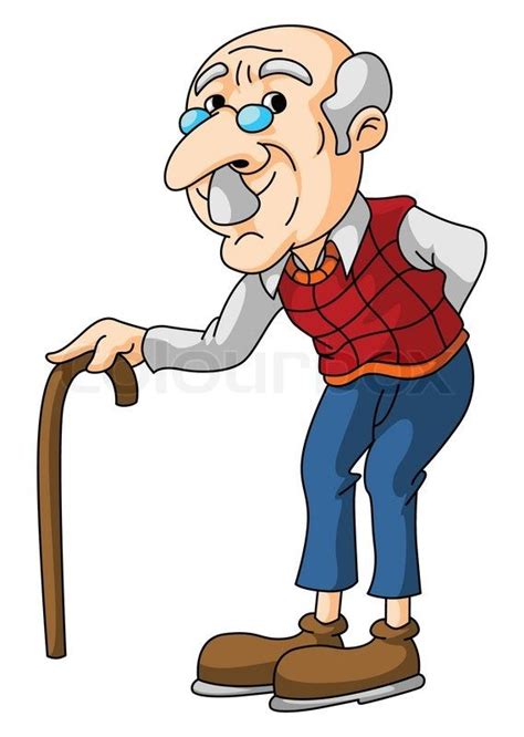Awesome Alter Mann Clipart Old Man Cartoon Cartoon People Male