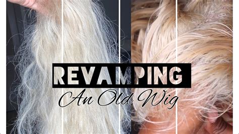 How I Re Vamp My Old Wigs Refurbished Wig Youtube
