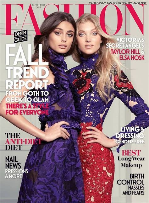 Fashion Magazine September 2015 Cover Fashion Magazine Canada