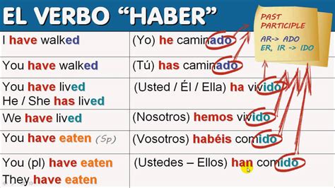 'Haber' As an Auxiliary Verb: It's Perfect! [1/8] - YouTube